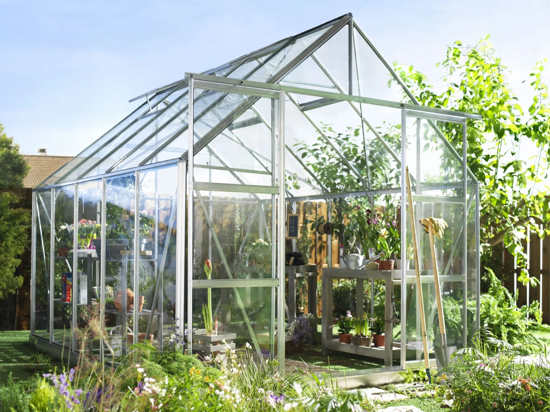 Royal Well Tuinkas Magnum 108 - Veiligheidsglas 257 x 322 cm - Afbeelding 4